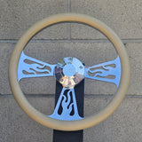 14" Billet Flame Half Wrap- Vinyl