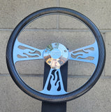 14" Billet Flame Half Wrap- Hydro Dipped