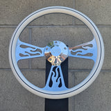 14" Billet Flame Half Wrap- Hydro Dipped