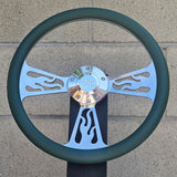 14" Billet Flame Half Wrap- Vinyl