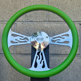 14" Billet Flame Half Wrap- Vinyl