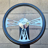 14" Billet Flame Half Wrap- Hydro Dipped