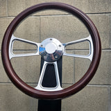 14" Billet Muscle - Wood