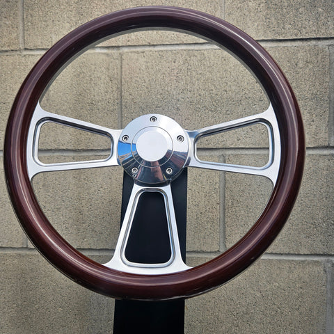 14" Billet Muscle - Wood