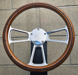 14" Billet Muscle - Mahogany