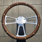 14" Billet Muscle - Mahogany