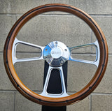 14" Billet Muscle - Mahogany