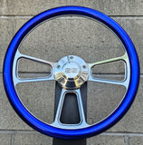 14" Billet Muscle Half Wrap- Hydro Dippped