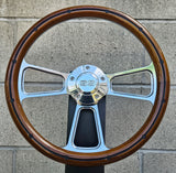 14" Billet Muscle - Mahogany