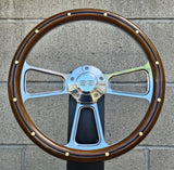 14" Billet Muscle - Mahogany
