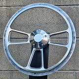 14" Billet Muscle Half Wrap- Vinyl