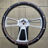 14" Billet Muscle - Dark Flame Pine