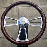 14" Billet Muscle - Wood