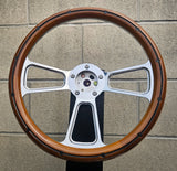 14" Billet Muscle - Mahogany