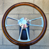 14" Billet Muscle - Mahogany