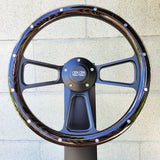 14" Black Muscle - Dark Flame Pine