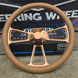 14" Rose Gold Billet Muscle - Half Wrap