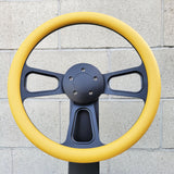 16" Black Muscle Half Wrap - Vinyl/Hydro