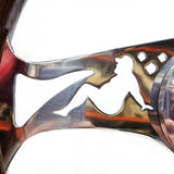 BLACK FRIDAY 2025: 18" Chrome Big Boy - Dark Wood