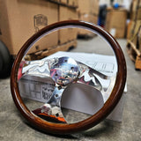 BLACK FRIDAY 2025: 18" Chrome Big Boy - Dark Wood