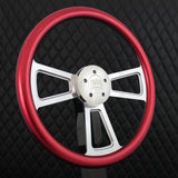 18" Polished Half Wrap Muscle Wheel- Hydro Dipped