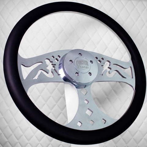 BLACK FRIDAY 2025: 18" Billet Bettie - Black Half Wrap