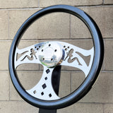 18" Polished Pin-Up Half Wrap