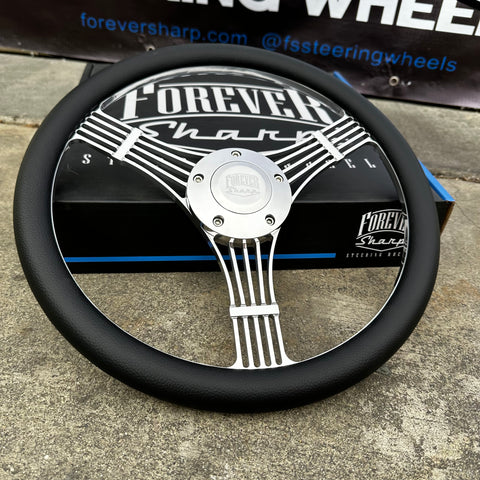 BLACK FRIDAY 2025: 14" Billet Banjo - Black Half Wrap