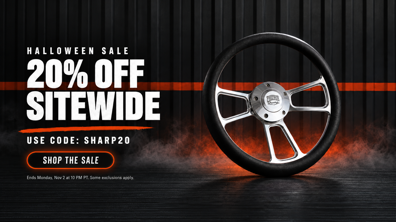 Forever Sharp Halloween Sale: 20% off sitewide with code SHARP20 through Monday, November 2 at 10 PM Pacific. Some exclusions apply.