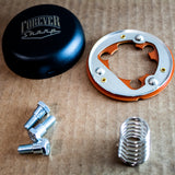 3 Hole Black Horn Button