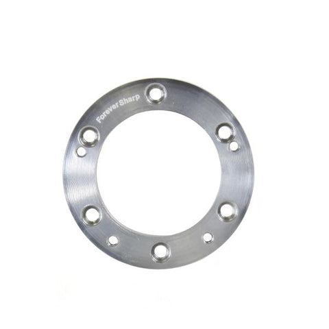 1/2" 6 Hole Wheel to 5 Hole Adapter Conversion Plate - Polished