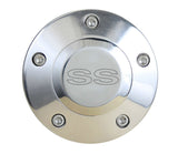 Polished Billet SS Horn Button - 5 Hole