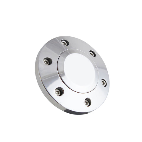 Horn Button - 6 Hole (Avail. in Chrome or Billet)