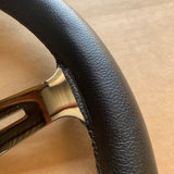 FACTORY 2ND: 15" Chrome Empire - Black Leather - MINOR