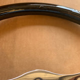 FACTORY 2ND: 18" Chrome Dual Classic - Black- MODERATE Defects