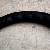 18" Chrome Dual Classic - Black Leather